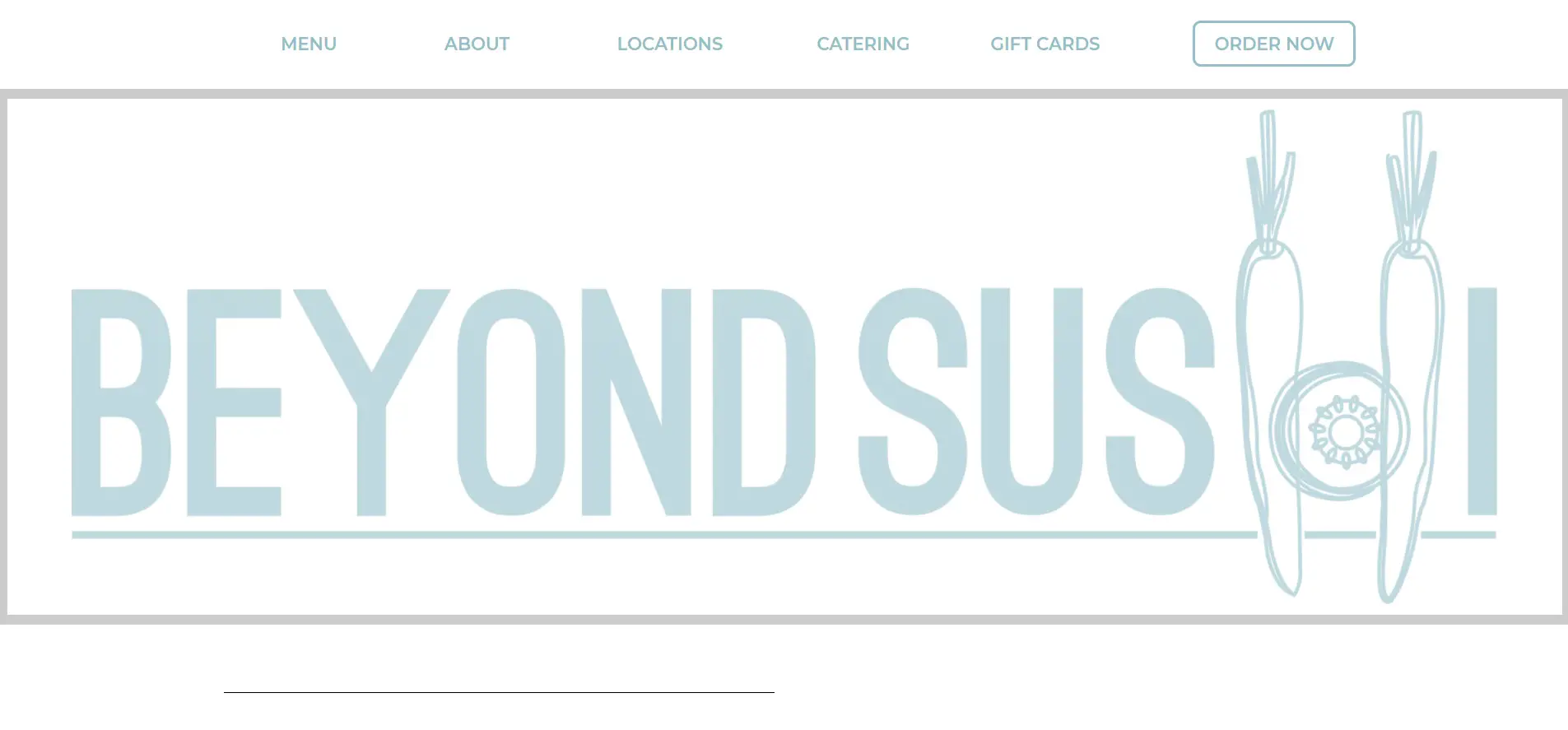 screenshot from Beyond Sushi site
